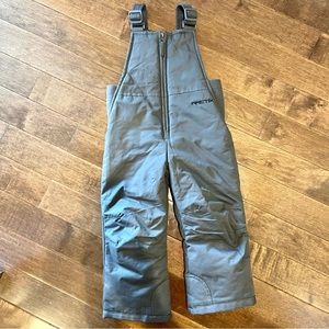 Arctix Todder Chest High Snow Bib Overalls in Charcoal Gray - size 3T